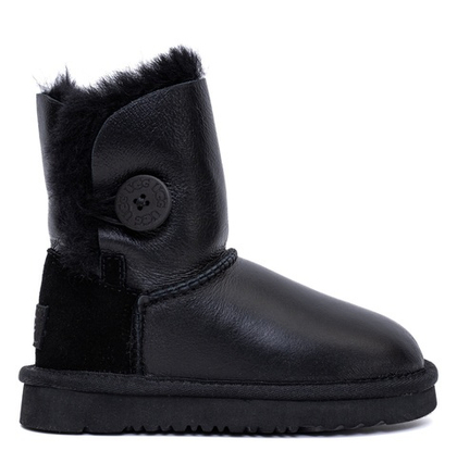 UGG Kids Bailey Button II Metallic Black