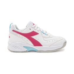 Детские теннисные кроссовки Diadora S. Challenge 5 SL AC All Court Shoe Kids - White, Pink