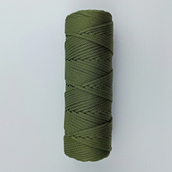 Полиэфирный шнур круглый 3 мм Хаки