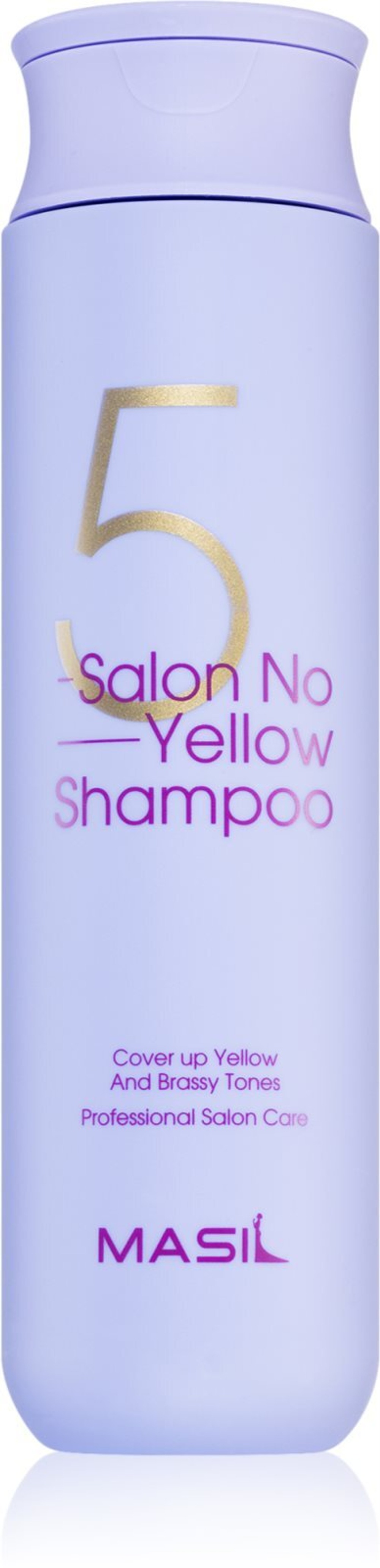 MASIL 5 Salon No Yellow - фиолетовый шампунь, нейтрализующий желтоватый оттенок /   300  ml  / GTIN 8809744060361