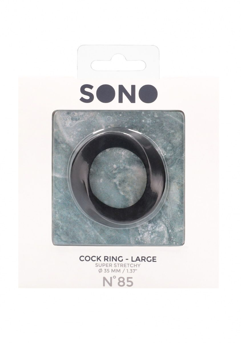 Черное эрекционное кольцо N 85 Cock Ring Large