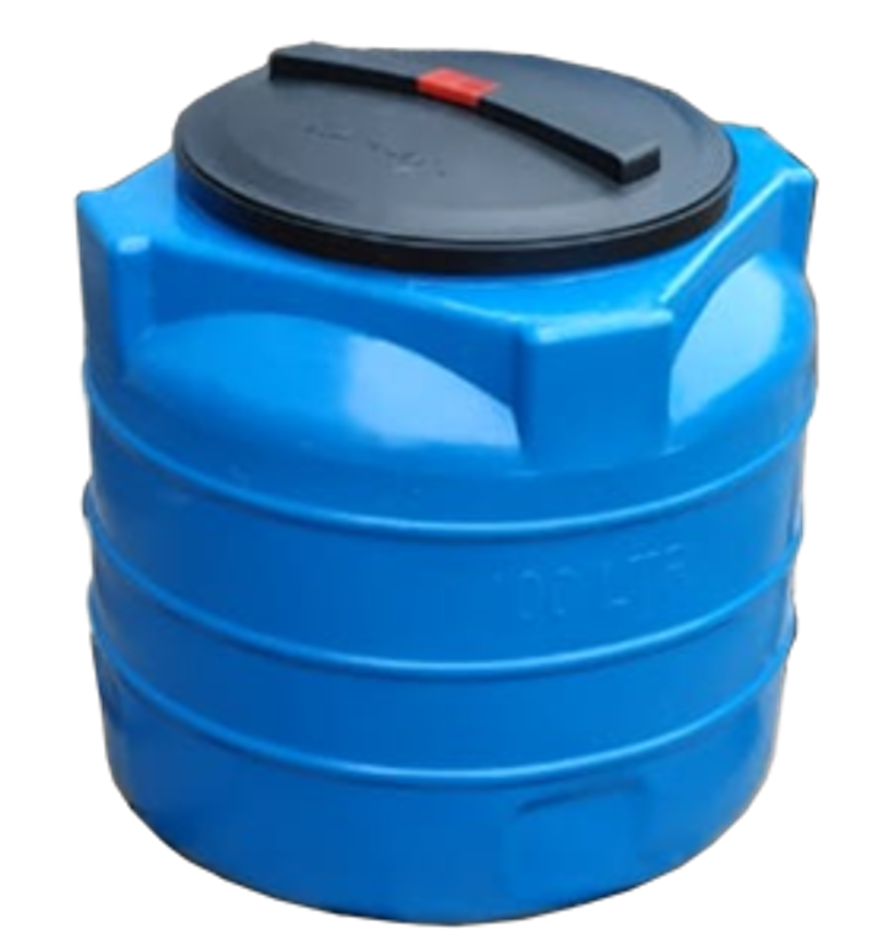 Ёмкость пластиковая пищевая STERH VERT 100 л. вертикальная (53x53x49см;синий) - арт.555071.2