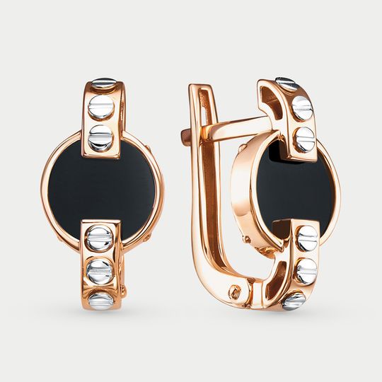 Серьги золотые