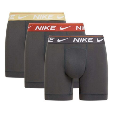 Мужские спортивные боксеры Nike Dri-Fit Ultra Comfort 3P - антрацит/насыщенное золото/mrs Stone