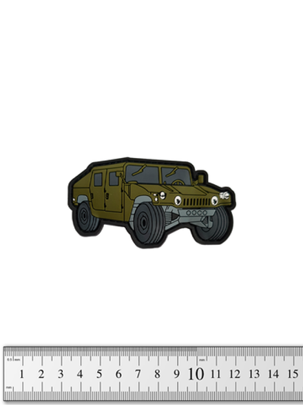 Шеврон Humvee (HMMWV) Forest PVC. Олива