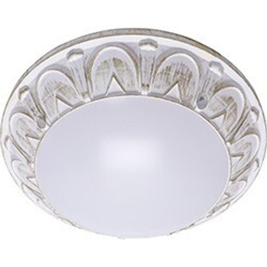 Светильник накладной Feron Маэстро  IP64 220 V 2х60Вт 2хЕ27 белый-антич.золото