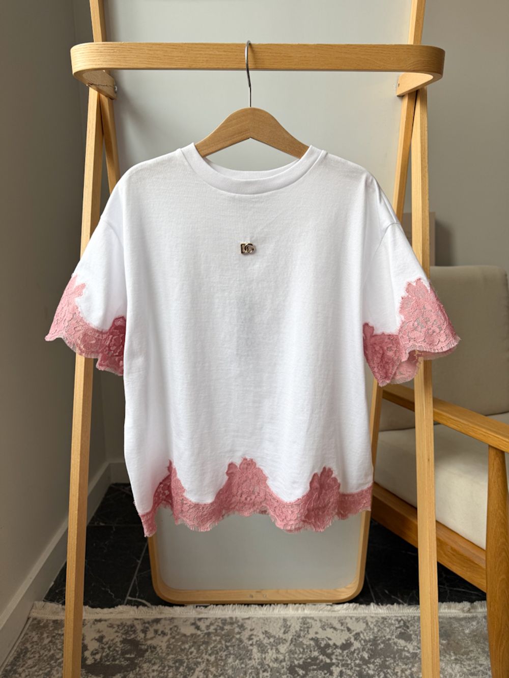 Новый набор платье с шелковым подкладом и футболка Dolce&Gabbana, 146