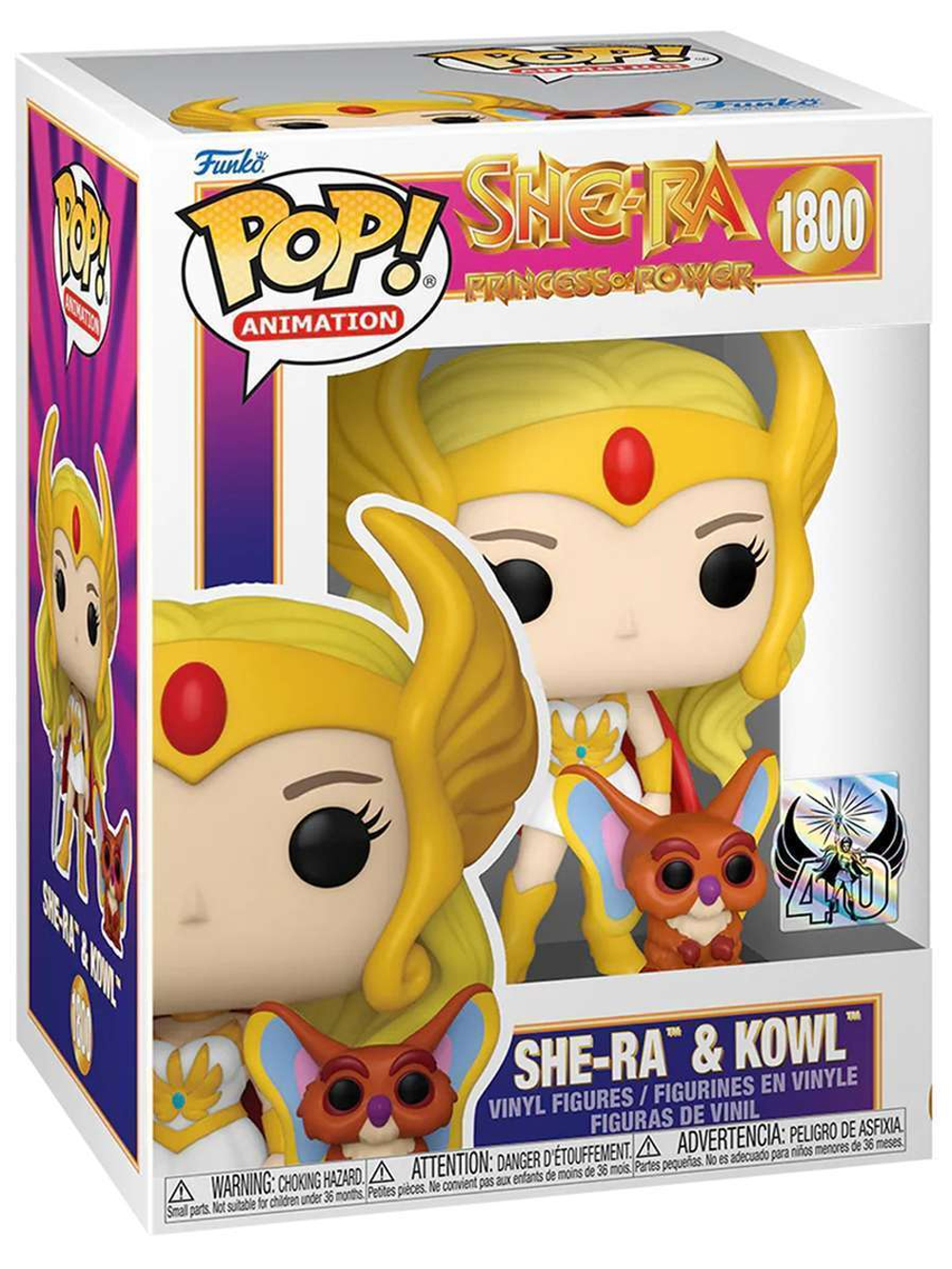 Фигурка Funko POP! Animation She-Ra Princess of Power 40Th She-Ra & Kowl (1800) 83499