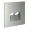 Накладка для розетки компьютерной двойной RJ45+RJ45 кат.6, S70 (сталь)