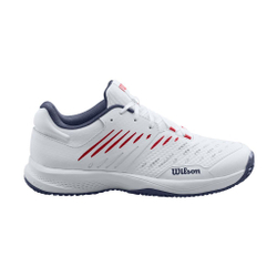 Мужские кроссовки теннисные Wilson Kaos Comp 3.0 M - white/peacoat/wilson red