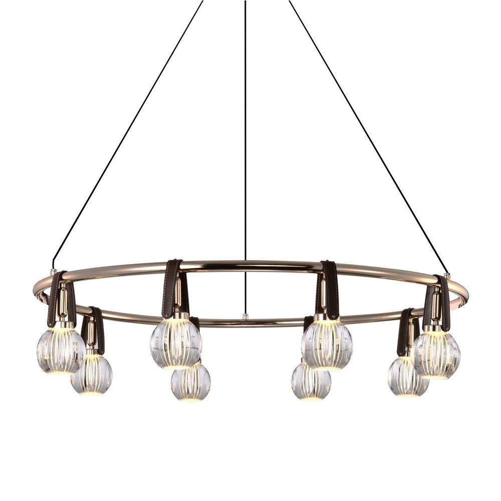 Люстра P0853-8C gold