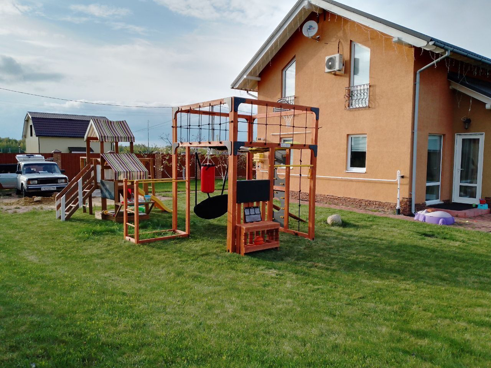 Детская площадка Савушка КУБ-1 (махагон)