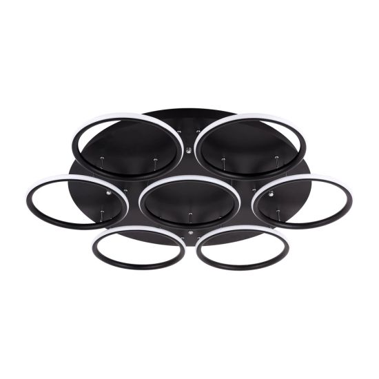 Потолочная люстра Arte Lamp RAPID A2500PL-7BK