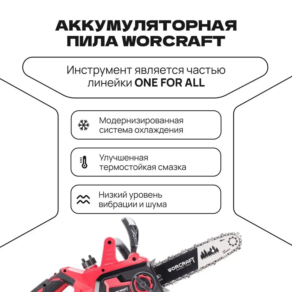 Пила аккумуляторная 1 акб