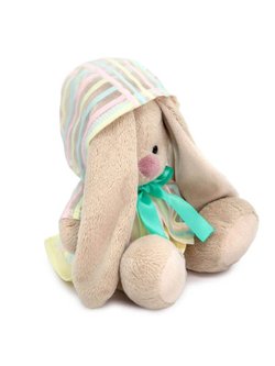Мягкая игрушка Зайка Ми в сарафане и курточке 15 см