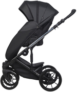 Детская коляска Riko Nano Thermo Ecco 3 в 1 с автокреслом Rant Cruise Grey 01 Black (черный)