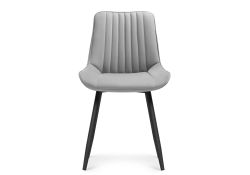 Стул на металлокаркасе Седа светло-серый / черный