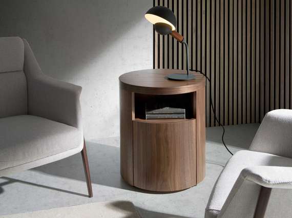 Прикроватная тумбочка Angel Cerda LE313-NOGAL