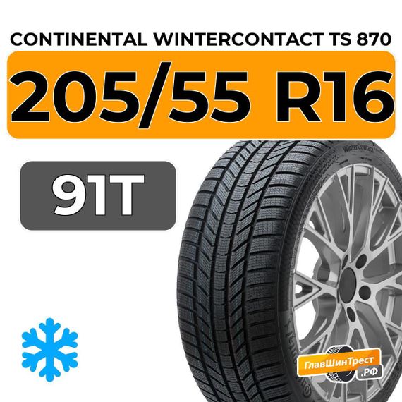 Continental WinterContact TS 870 205/55 R16 91T