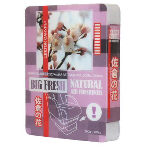 Ароматизатор под сиденье  BIG FRESH  Цветок сакуры 200мл (FKVJP)