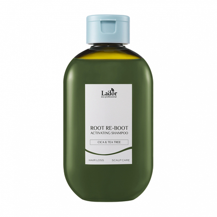 La'dor ROOT RE-BOOT ACTIVATING SHAMPOO CICA&TEA TREE Шампунь для восстановления корней волос с экстрактом центеллы азиатской и маслом чайного дерева 3