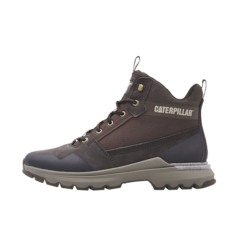 CAT Work Boots Men"s High top Tan