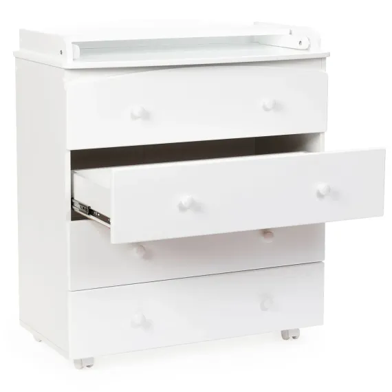 Комод пеленальный Bebizaro Regency Four Белый