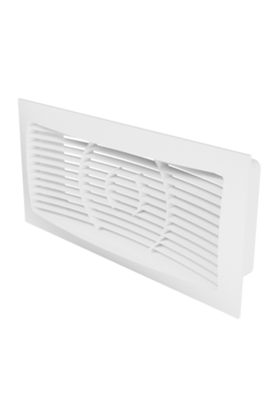 Решетка вентиляционная РСФ фланец 220х90 250x120 пластик ERA