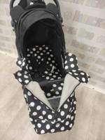 Коляска прогулочная Baballo Future 2024 мини-маус (черная рама)