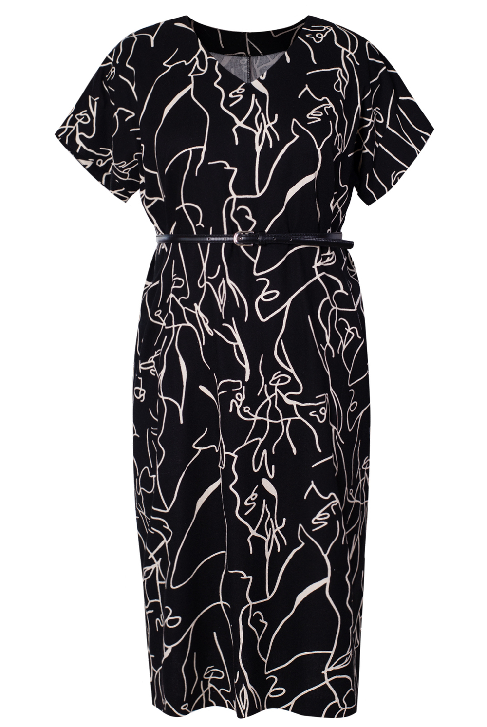 Платье женское 3991ЛП, Абстракция #363Абг053991ЛП