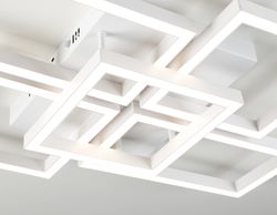 Ambrella Потолочный светодиодный светильник с пультом Disk FA1011