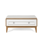ТОРИНО Тумба для обуви ГМ 4199 /дуб (БЕЛ/НАТУР.ДУБ)