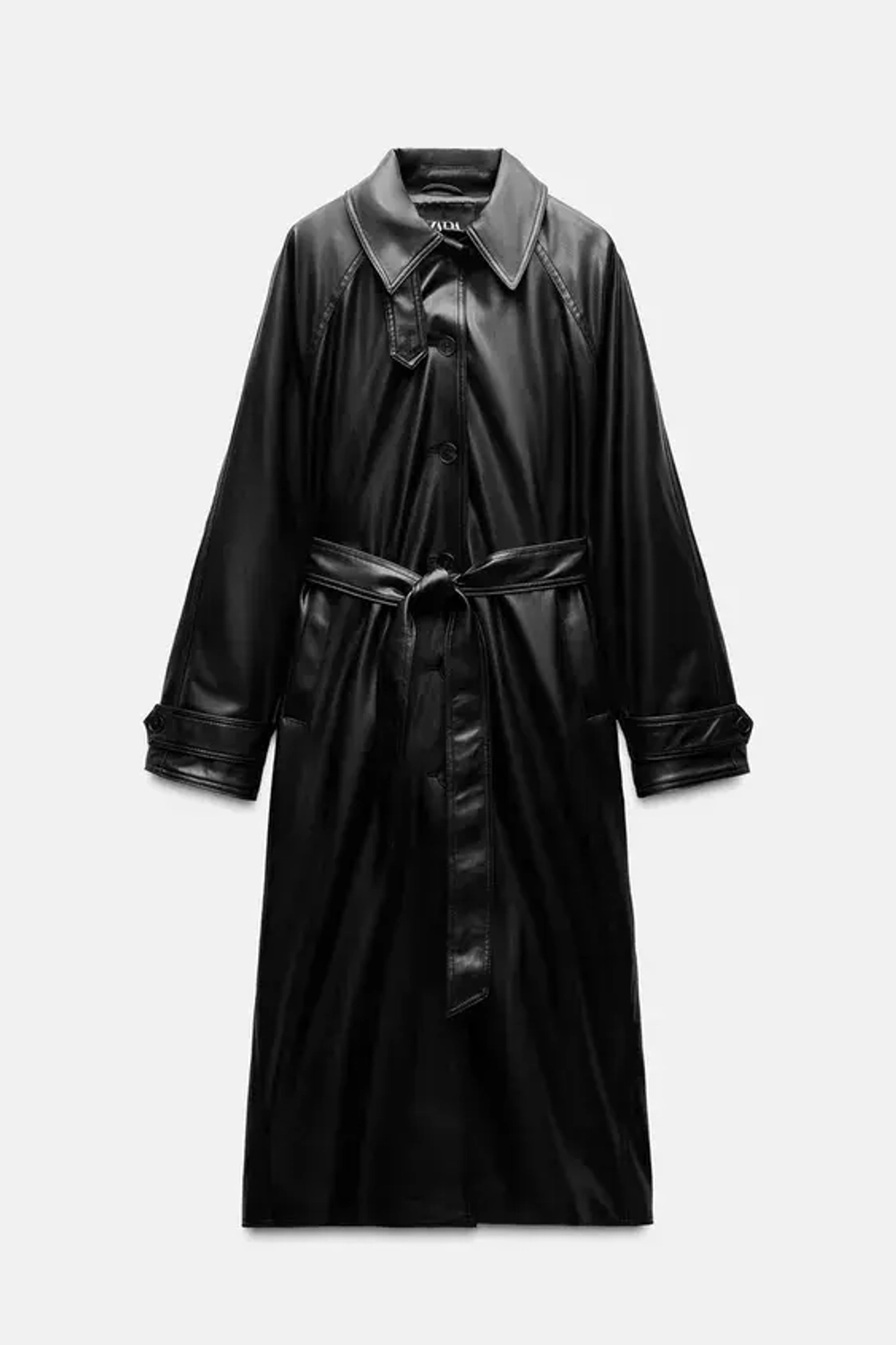 Trench rosso zara hot sale
