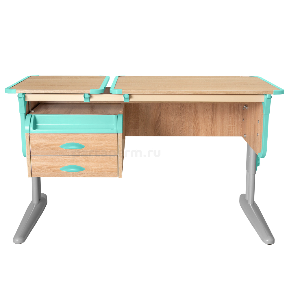 Растущая парта Дэми с навесной тумбой СУТ 42-03 (1205×550 мм)