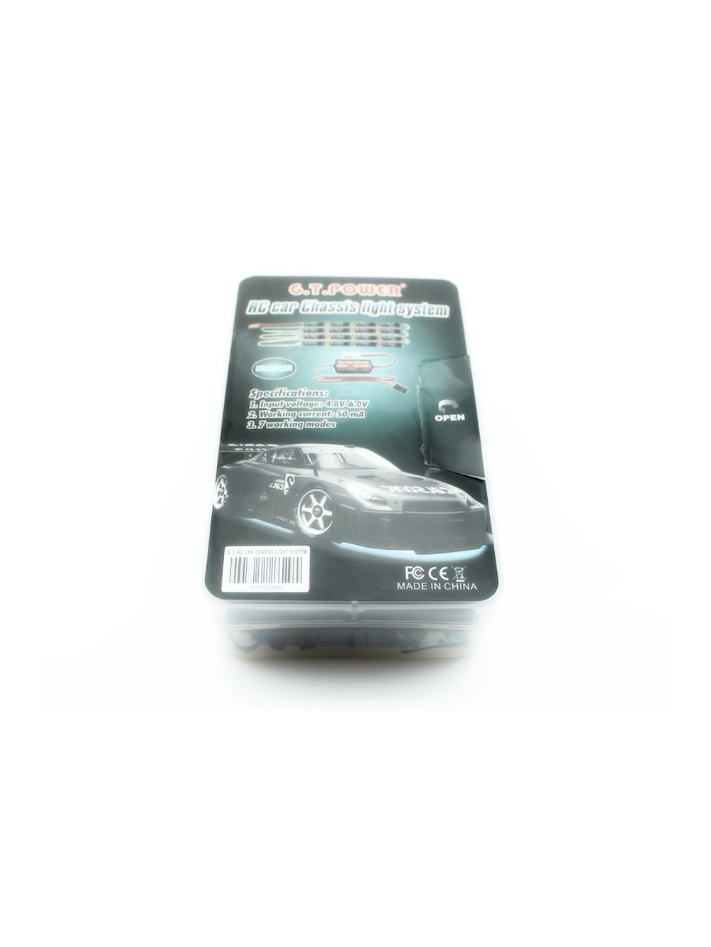 Подсветка шасси автомобиля G.T.Power, 4 светодиодные ленты