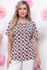 Блуза "Нильда" (пыльная роза) Б5762 LT Collection