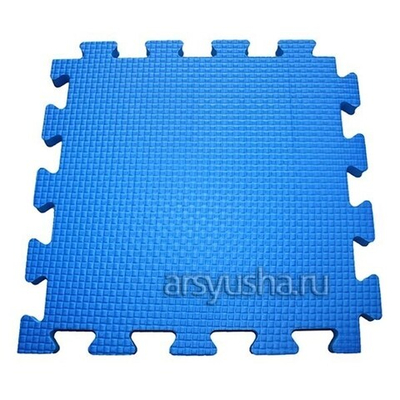 Коврик-пазл BABYPUZZ (4 плиты 50x50x2см, 1кв.м./уп) Синий от 100 шт.