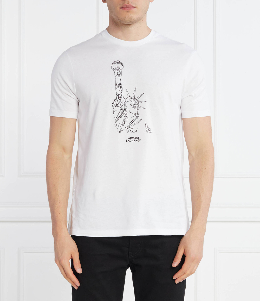 Футболка Armani Exchange - белый(6RZTJV ZJBYZ)