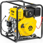 Мотопомпа дизельная CHAMPION DTP81E для грязной воды