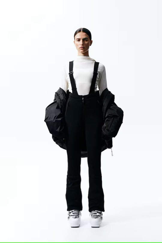 H&M Водонепроницаемые лыжные штаны, черный