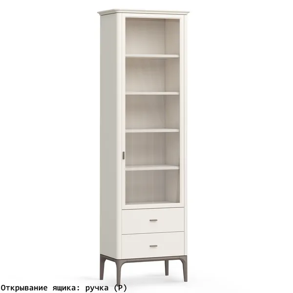 Шкаф книжный малый 2 ящика R