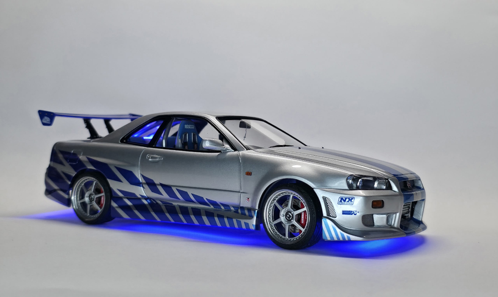 Краска лаковая HobbyLink Mercedes-Benz Brilliant Silver HP-2204
