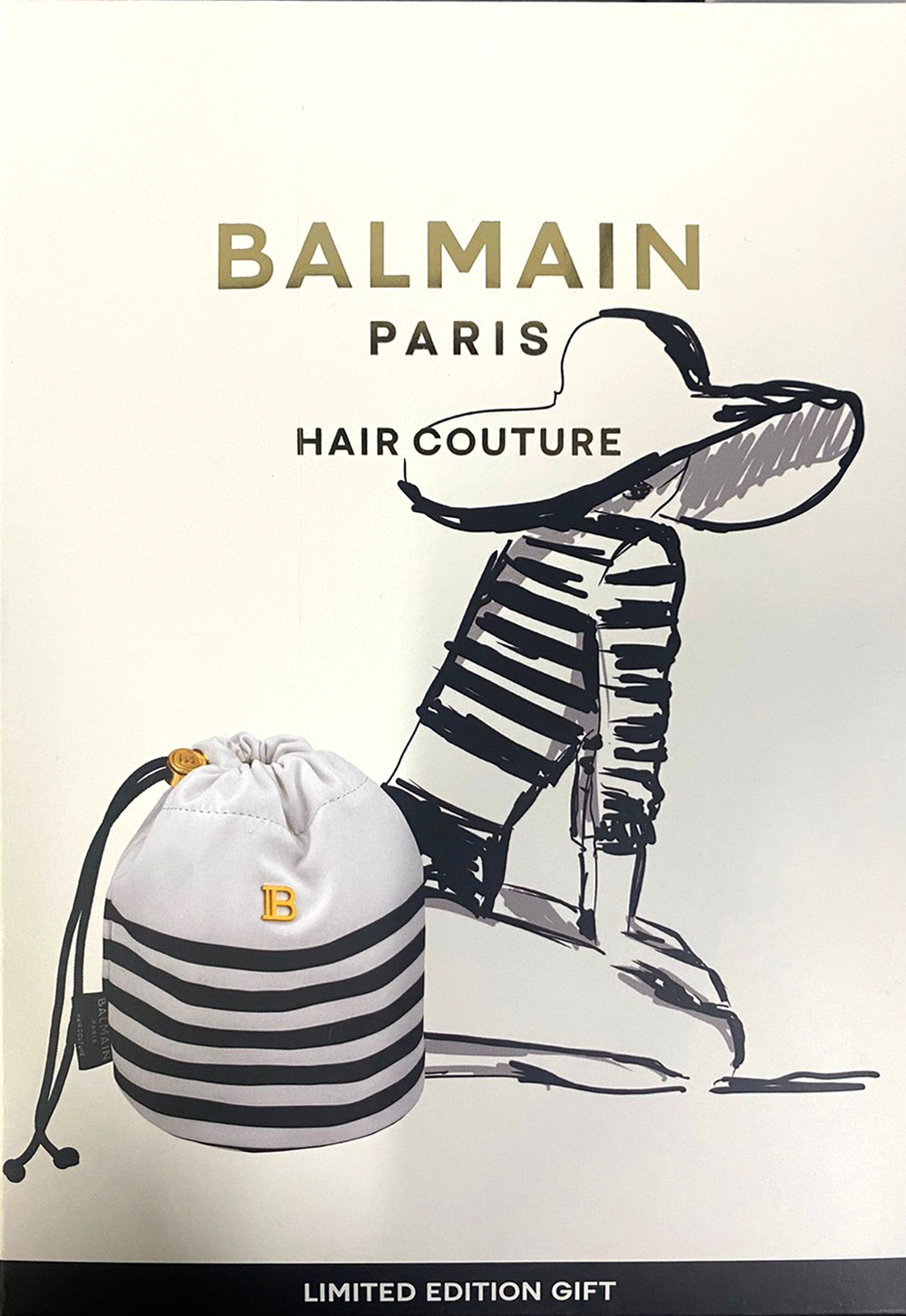 Balmain Hair Couture сумочка для косметики 23 Limited Edition Cosmetic Bag SS23