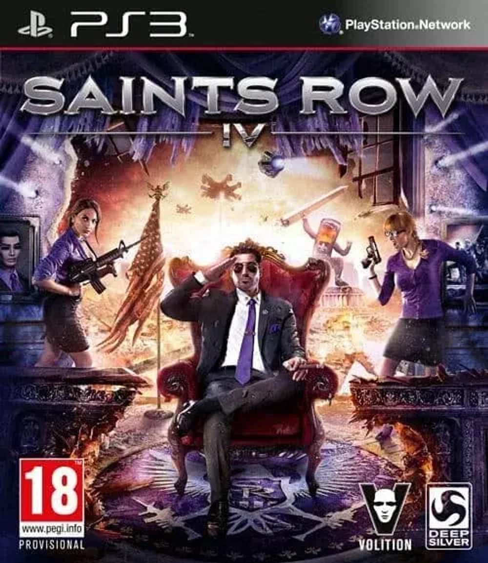 Saints Row 4 PS3 Б/У