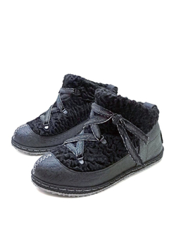 Ботильоны из каракуля "In Black"