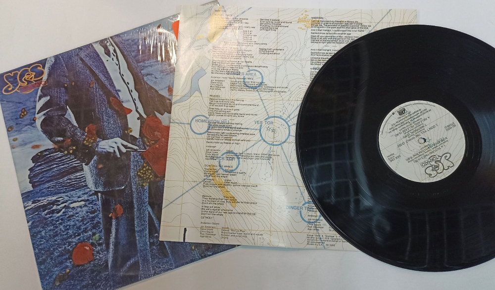 Винтажная виниловая пластинка LP Yes Tormato (USA 1978)