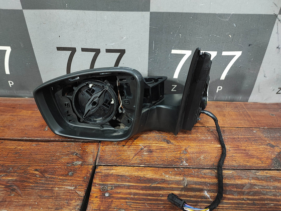 Зеркало левое 6 pin Skoda Rapid 1 17-20 Б/У Оригинал 5JB857501J