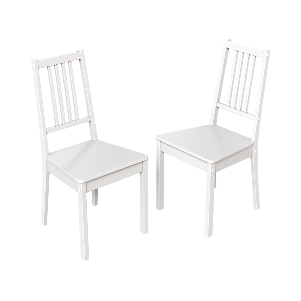 Стул деревянный PORTO 1, цвет белый матовый