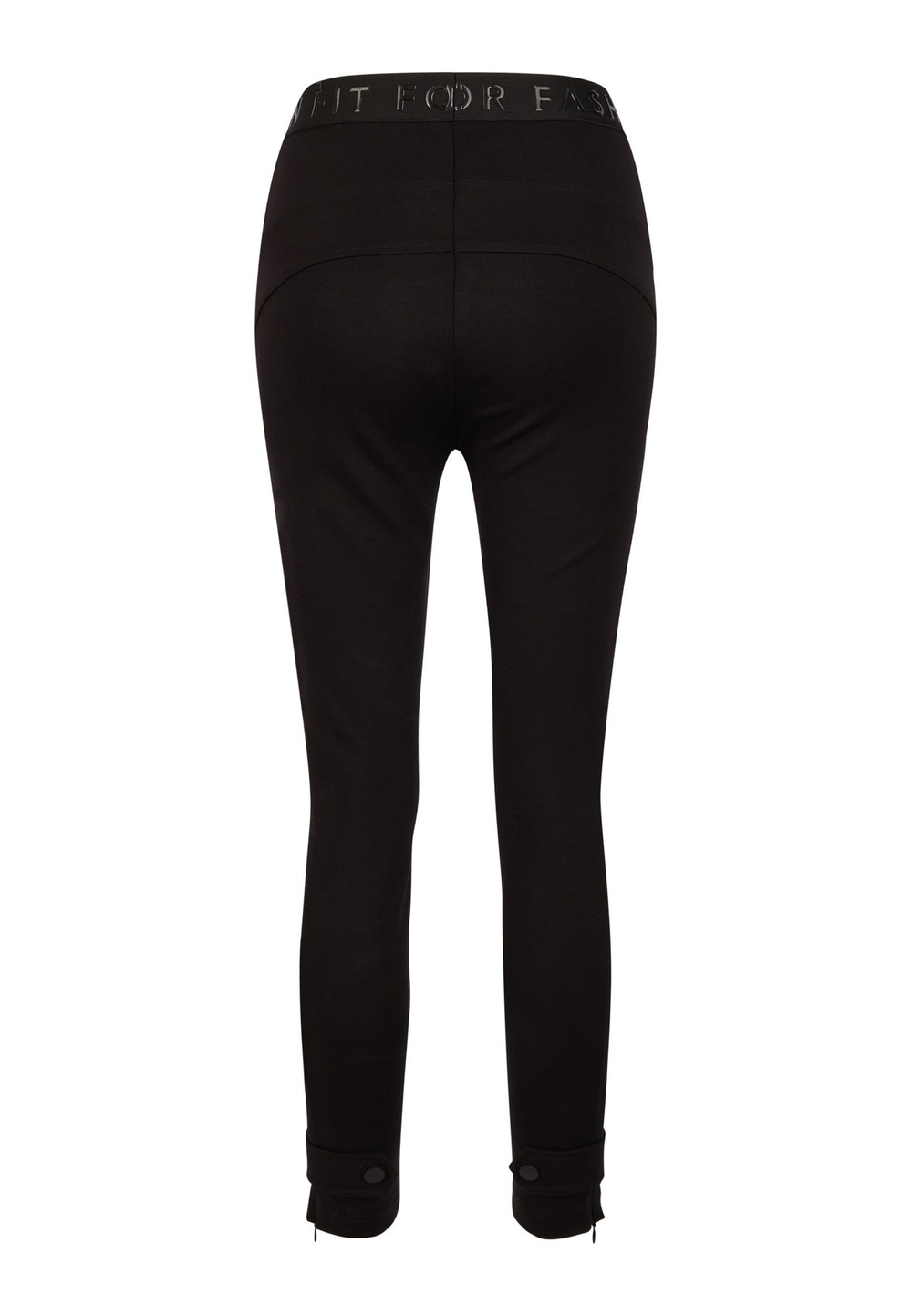 Брюки зауженные Marc Aurel 93240 черный резинка лого