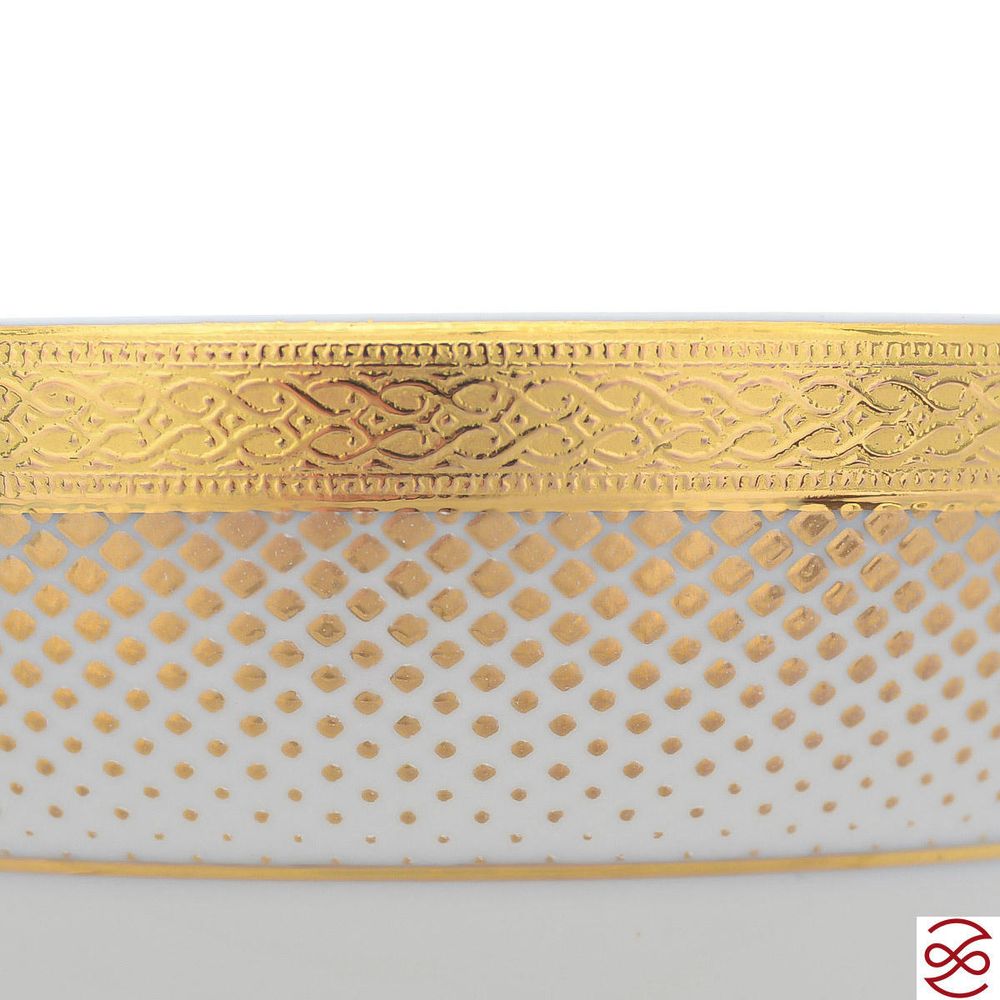 Кофейный сервиз Falkenporzellan Rio white gold 6 персон 17 предметов